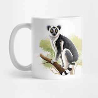 Ruffed Lemur Mug